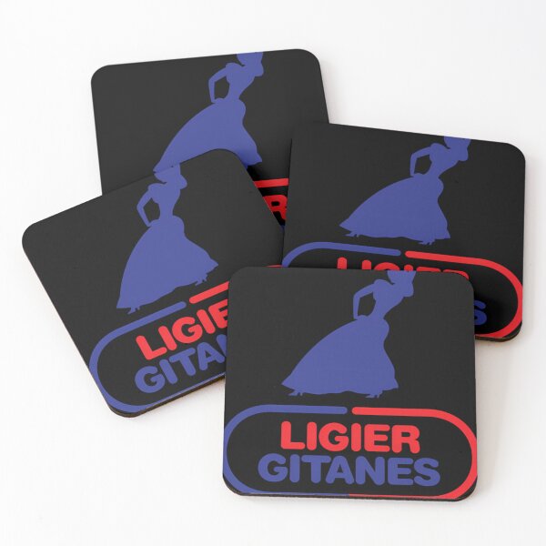 Item preview, Ligier Gitanes F1 team logo 1975-1980 'Gypsy dancer' - colour print  designed and sold by Box-37.