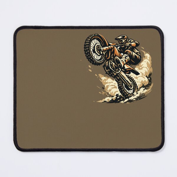 Item preview, Orange Motocross Launch – Aggressive Dirt Bike Art designed and sold by SilentPowerArt.