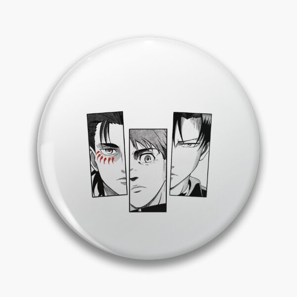 Artikelvorschau, AOT-Trio Eren Armin Levi entworfen und verkauft von The-Lone-Rodent.