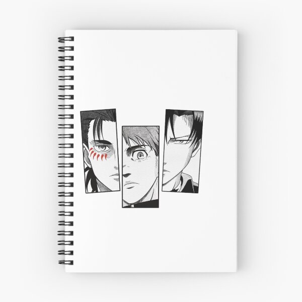 Item preview, AOT Trio Eren Armin Levi designed and sold by The-Lone-Rodent.