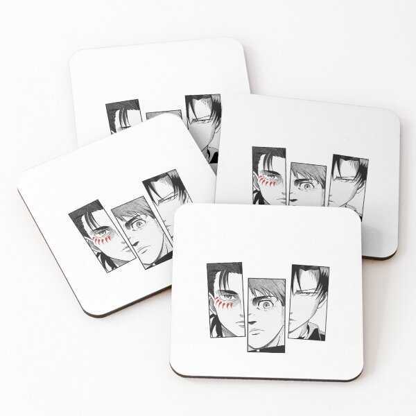 Item preview, AOT Trio Eren Armin Levi designed and sold by The-Lone-Rodent.