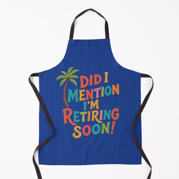 Item preview, „DID I MENTION I’M RETIRING SOON! – Funny Tropical Retirement Shirt” designed and sold by Waldero.