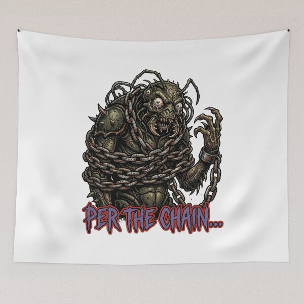 Item preview, Per The Chain | Corporate Brainrot Horror designed and sold by SignalStatic.