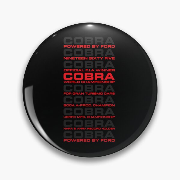 Item preview, Cobra 1965 World Champions winners list - Colour print  designed and sold by Box-37.