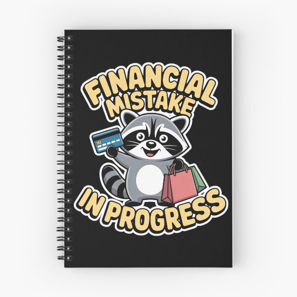 Item preview, Financial Mistake In Progress Funny Raccoon Meme Design designed and sold by PROPera-design.