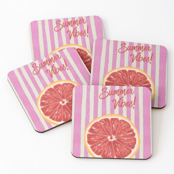Item preview, Pink grapefruit summer vibes designed and sold by Meli-moo.