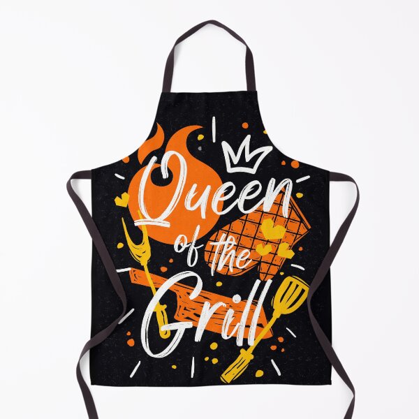 Item preview, Queen of the grill kitchen decor bbq master designed and sold by Bearlala.
