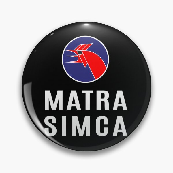 Item preview,  Matra Simca 1973 logo - white  designed and sold by Box-37.