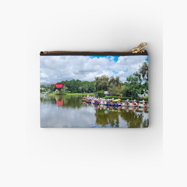 Item preview, Xuan Huong Lake, Da Lat, Vietnam - Emerald Heart | Serene Mountain Lake Reflection Art designed and sold by Ross.A.Campbell.
