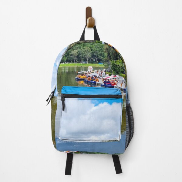 Item preview, Xuan Huong Lake, Da Lat, Vietnam - Emerald Heart | Serene Mountain Lake Reflection Art designed and sold by Ross.A.Campbell.