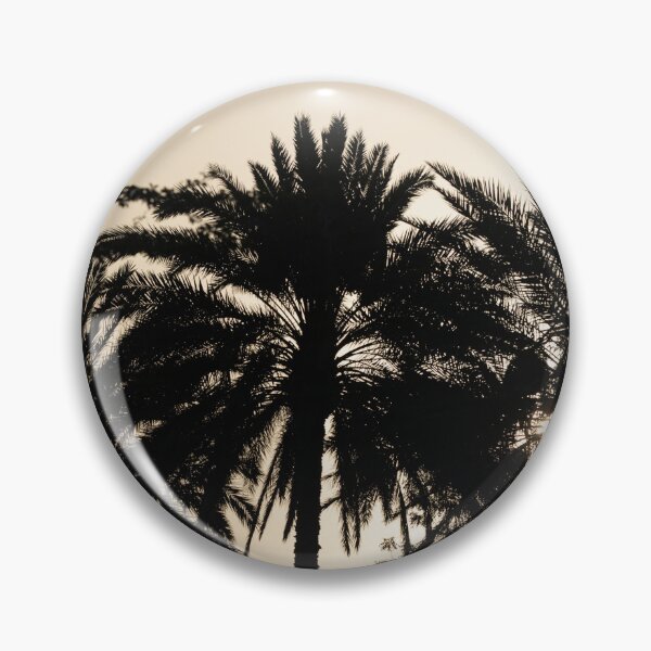 Item preview, Silhouette of Palm Trees Against a Soft Sunset Sky in the United Arab Emirates designed and sold by AbulailArt.