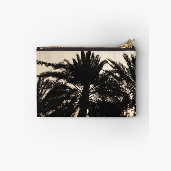 Item preview, Silhouette of Palm Trees Against a Soft Sunset Sky in the United Arab Emirates designed and sold by AbulailArt.