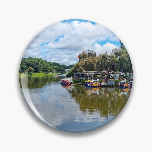 Item preview, Xuan Huong Lake, Da Lat, Vietnam - Emerald Heart | Serene Mountain Lake Reflection Art designed and sold by Ross.A.Campbell.