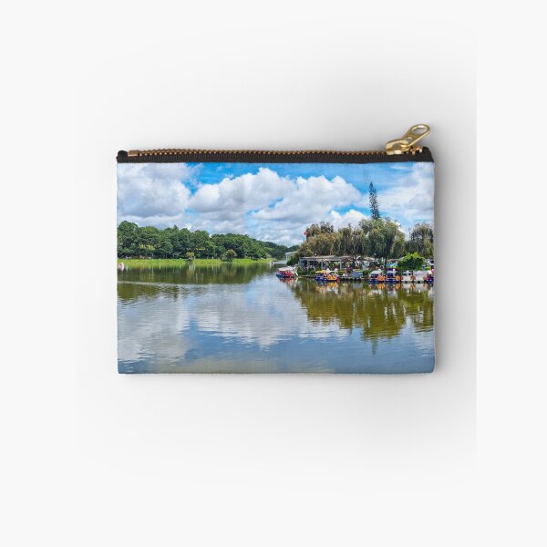 Item preview, Xuan Huong Lake, Da Lat, Vietnam - Emerald Heart | Serene Mountain Lake Reflection Art designed and sold by Ross.A.Campbell.