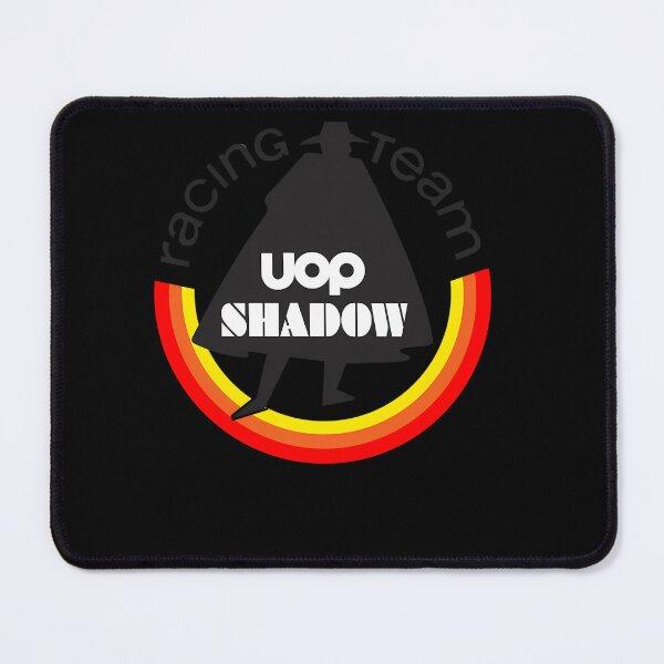 Item preview, UOP Shadow Racing Team retro F1 logo designed and sold by Box-37.