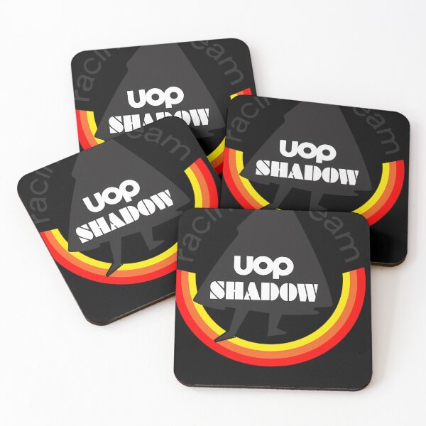 Item preview, UOP Shadow Racing Team retro F1 logo   designed and sold by Box-37.