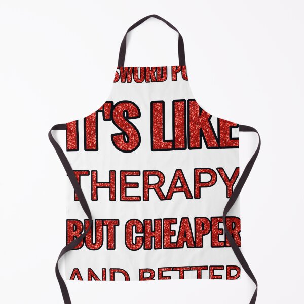 Item preview, Crossword Puzzles It'S Like Therapy But Cheaper And Better Red Rhinestone designed and sold by TheIconSmith.