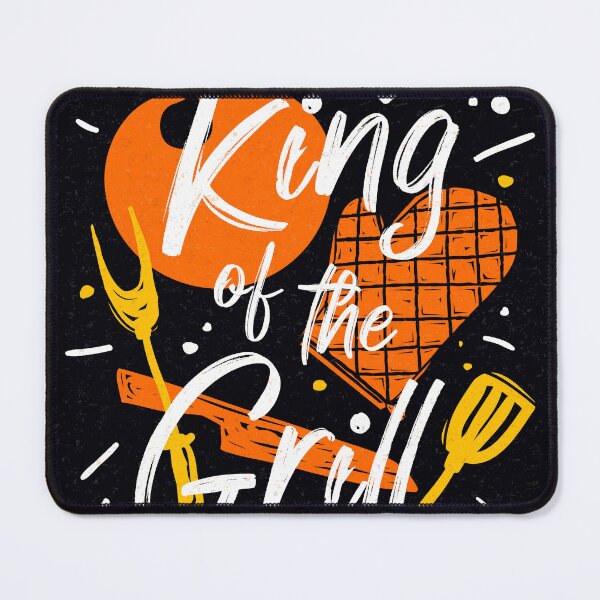 Item preview, King of the Grill kitchen decor bbq designed and sold by Bearlala.