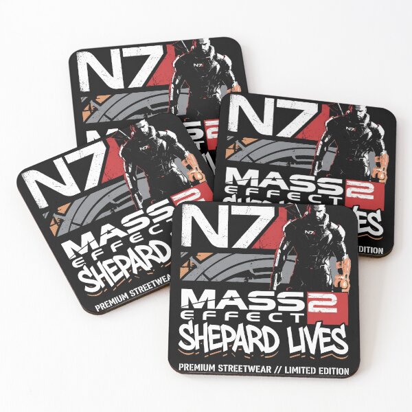 Item preview, Mass Effect Galaxy Saving Commander Shepard Journey designed and sold by Senpaiwaves.