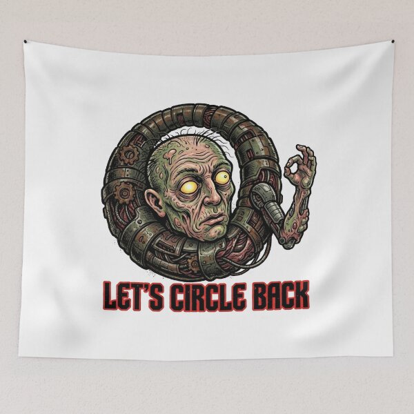 Item preview, Let's Circle Back | Corporate Brainrot Horror designed and sold by SignalStatic.