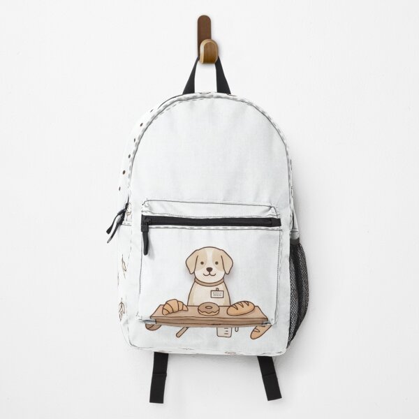 Item preview, Cute Bakery Dog Cashier Illustration designed and sold by Omni Craft .