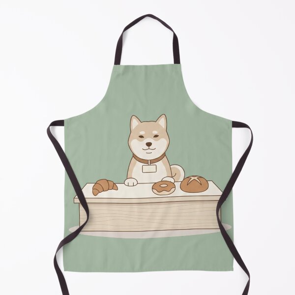 Item preview, Cute Bakery Dog Cashier Illustration designed and sold by Omni Craft .
