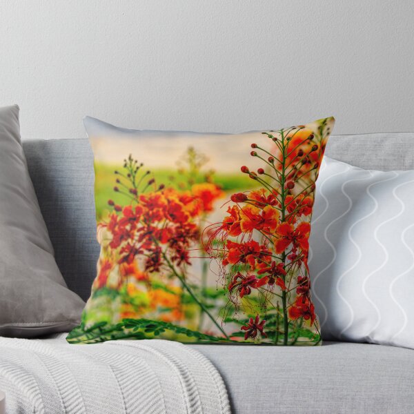 Item preview, flowers in bloom with a soft-focus garden background. designed and sold by AbulailArt.