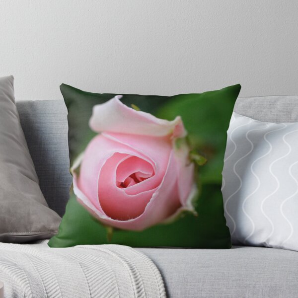 Item preview, Blush Pink Rosebud | Romantic Botanical Photography designed and sold by SilentBloomLab.
