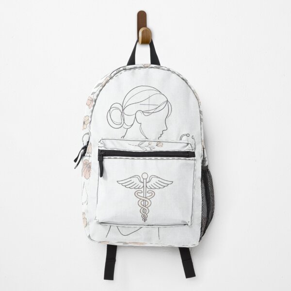 Item preview, Soft Heart Strong Hands – Aesthetic Nurse Line Art designed and sold by Omni Craft .