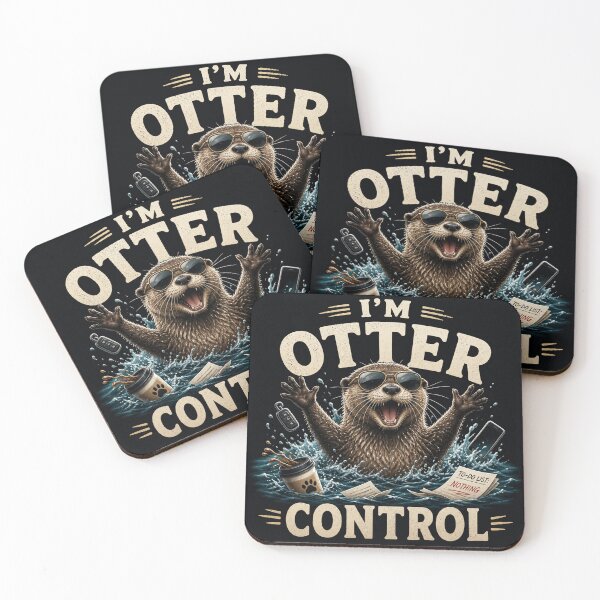 Item preview, I’m Otter Control Shirt | Cute Otter Pun Funny Graphic Tee designed and sold by SleepyLlamaClothes.