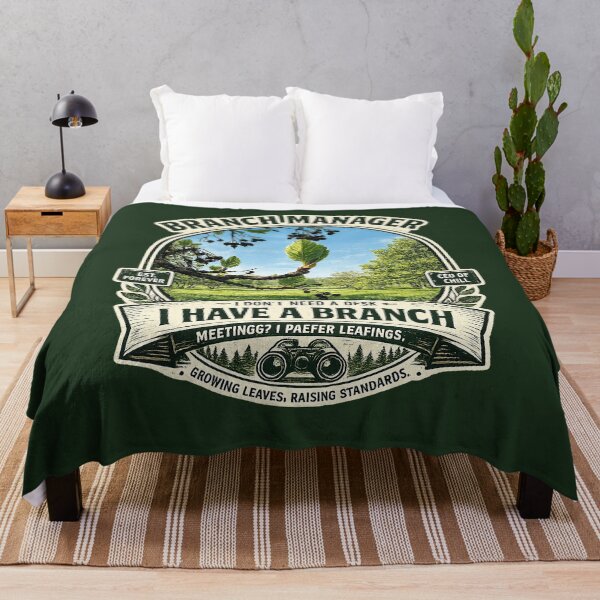 Item preview, Branch Manager – I Have a Branch | Funny Nature T-Shirt Design designed and sold by KielArt.