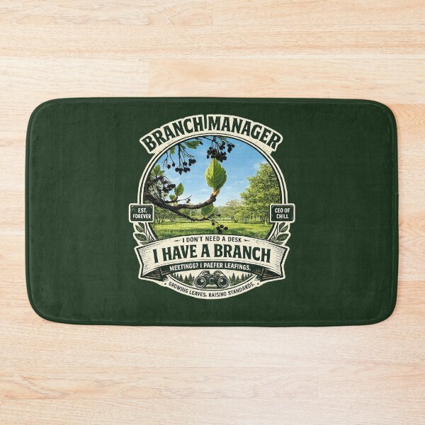 Item preview, Branch Manager – I Have a Branch | Funny Nature T-Shirt Design designed and sold by KielArt.