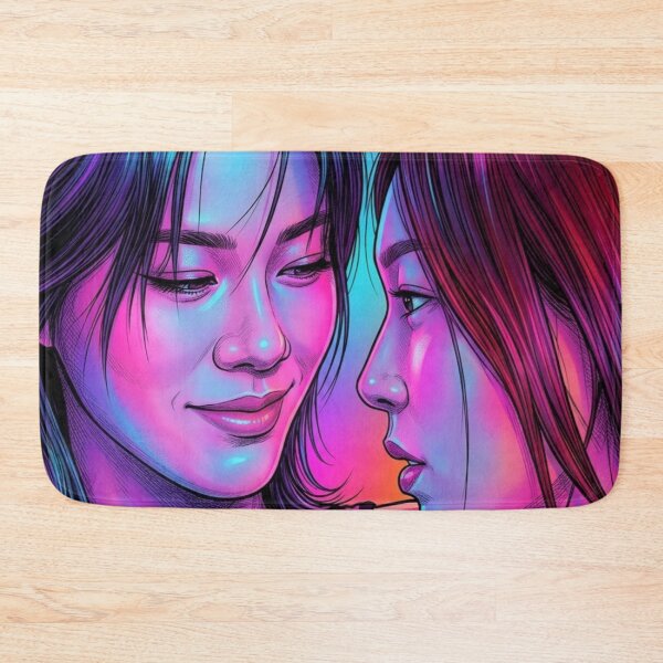 Item preview, Mixin' It Up 1 Kris Gorya Thai GL Series Lgbtq+ Sapphic Decor Poster Print Art Comic designed and sold by Mind Space.