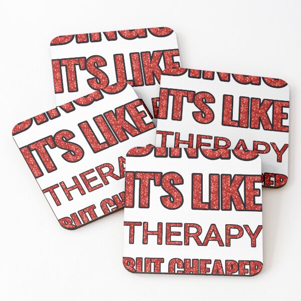 Item preview, Bingo It'S Like Therapy But Cheaper And Better Red Rhinestone designed and sold by TheIconSmith.