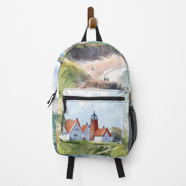 Item preview, Watercolor painting of the coast of Denmark designed and sold by PrintableTravel.