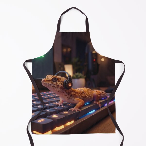 Item preview, Leopard Gecko Software Engineer at Work designed and sold by Omni Craft .