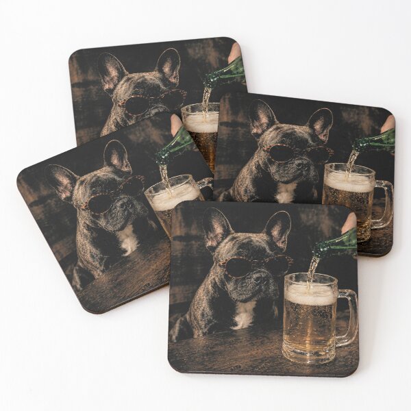 Item preview, French Bulldog Beer Funny Dog Meme designed and sold by will freed18.