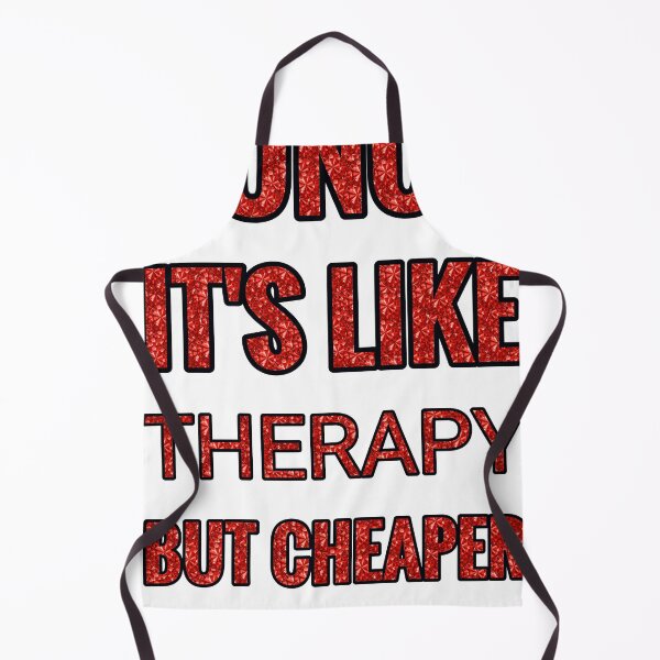 Item preview, Bunco It'S Like Therapy But Cheaper And Better Red Rhinestone designed and sold by TheIconSmith.