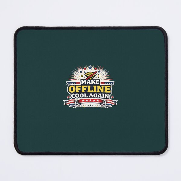 Item preview, Make Offline Cool Again Retro Design designed and sold by ShakezShop.