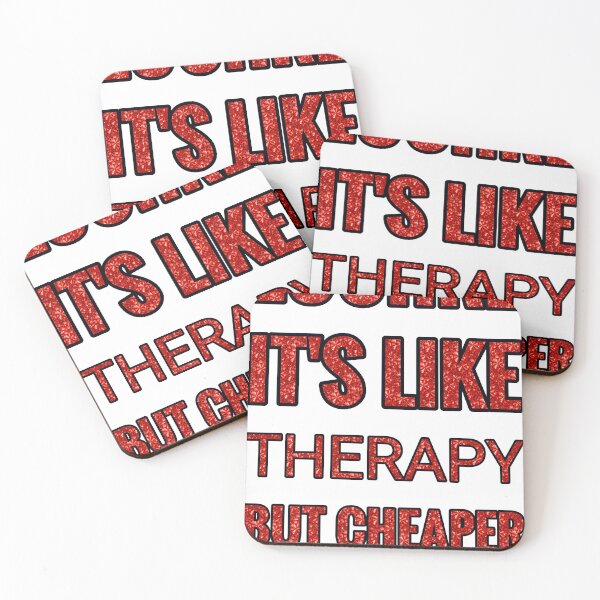 Item preview, Euchre It'S Like Therapy But Cheaper And Better Red Rhinestone designed and sold by TheIconSmith.