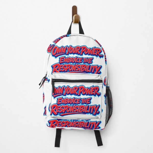 Item preview, Own Your Power Responsibility Quote | Urban Hero Typography designed and sold by Art by Debasish.