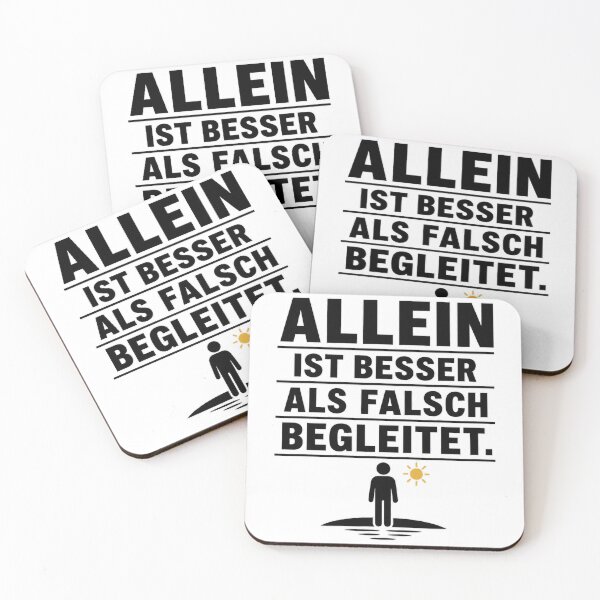 Item preview, It's better to be alone than to be accompanied by the wrong person – a saying about self-esteem designed and sold by CLOUTKULT.