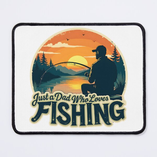 Item preview, Funny Fishing Dad Sticker - Dad Joke Fisherman Gift designed and sold by Vajid Designs .