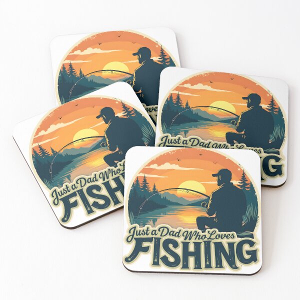 Item preview, Funny Fishing Dad Sticker - Dad Joke Fisherman Gift designed and sold by Vajid Designs .