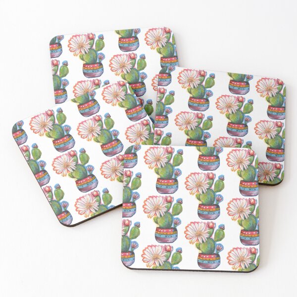 Item preview, Cactus Flower Botanical Plant Cute Colorful  designed and sold by AlisaArtDecor.