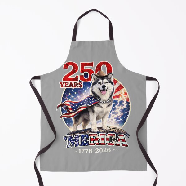 Item preview, 250 Years of Freedom Siberian Husky Dog 1776-2026 4th of designed and sold by GreggRoss.