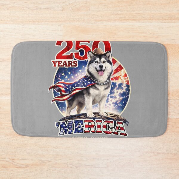 Artikelvorschau, 250 Jahre Freiheit – Sibirischer Husky (1776–2026) – 4. entworfen und verkauft von GreggRoss.