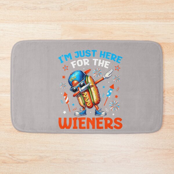 Item preview, I'm Just Here for The Hot Dog Wieners Funny 4th of July designed and sold by mjohnson9.