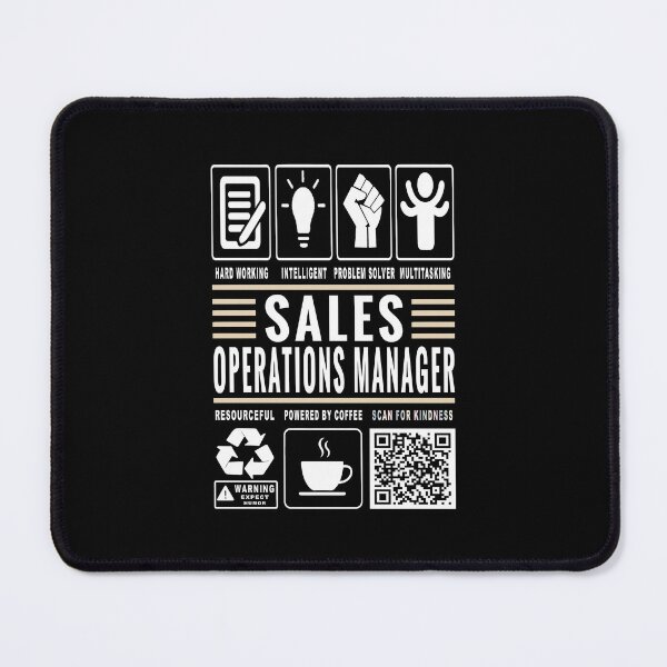 Item preview, Funny Sales Operations Manager Job Description Icons QR Code designed and sold by MerchMaxxing.