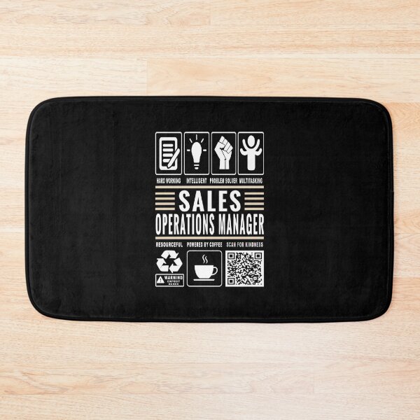 Item preview, Funny Sales Operations Manager Job Description Icons QR Code designed and sold by MerchMaxxing.